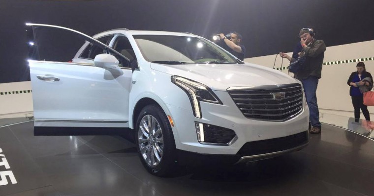 [PHOTOS] Cadillac Brings XT5 Crossover to New York Auto Show