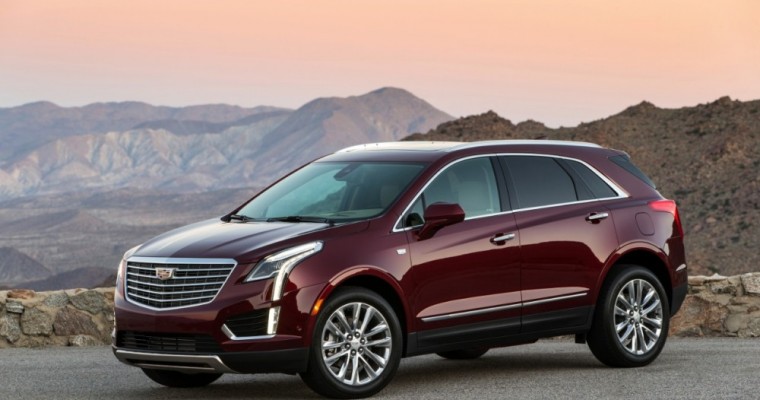 Cadillac Global Sales Down 3.8 Percent as XT5 Begins to Hit Stride