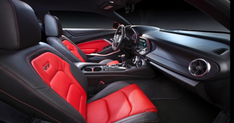 2016 Camaro SS Honored as One of Wards 10 Best Interiors