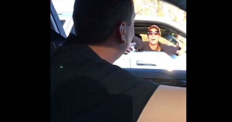 [VIDEO] Kyle Busch Surprises Fan in Car Following Martinsville Victory