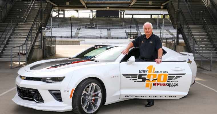 [PHOTOS] Roger Penske to Drive Camaro SS Pace Car at 100th Indy 500