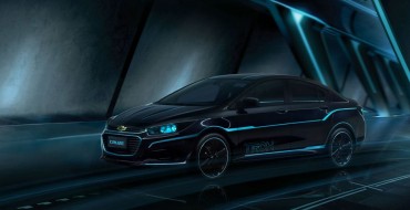 ‘Tron: Legacy’ Chevy Cruze Displayed at 2016 Beijing Auto Show [PHOTOS]