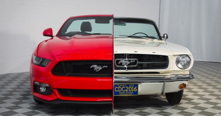 Composite 1965/2015 Mustang Debuts at National Inventors Hall of Fame Museum