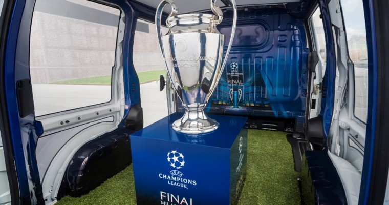 Nissan EVs Ready for UEFA Champions League Final