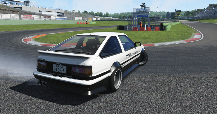 Initial D Toyota AE86 Comes to Virtual Reality