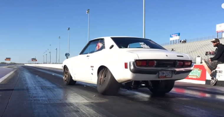 [VIDEO] Souped-Up Toyota Celica is Wheely, Wheely Fast