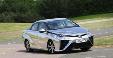 Chrome Toyota Mirai Makes Motorsport Debut at Gurston Speed Hill Climb