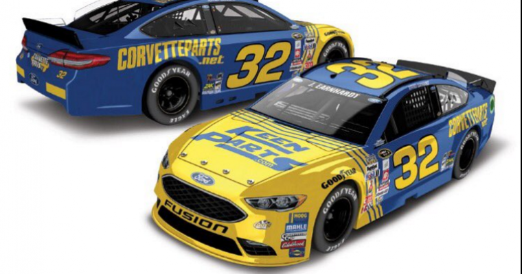 Jeffrey Earnhardt Will Pay Tribute to his Grandfather at Darlington with Special Paint Job