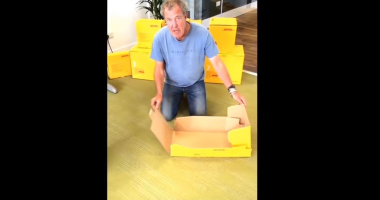 Watching Jeremy Clarkson Assemble a DHL Box Might Be More Entertaining Than the New ‘Top Gear’