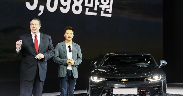 2016 Camaro SS Makes Korean Debut in Busan