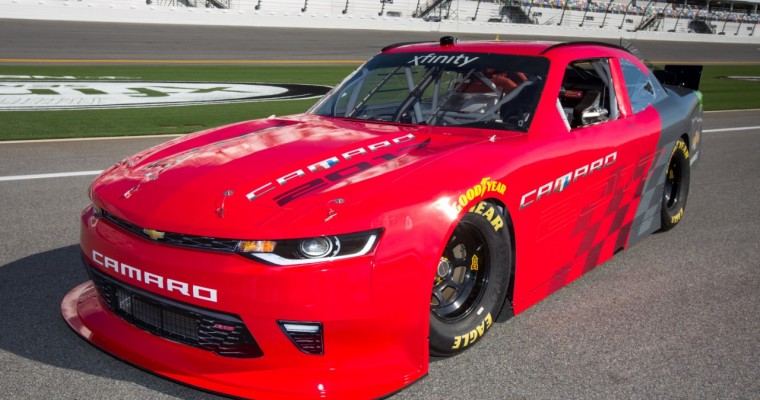 Chevy Reveals New 2017 Camaro for NASCAR XFINITY Series