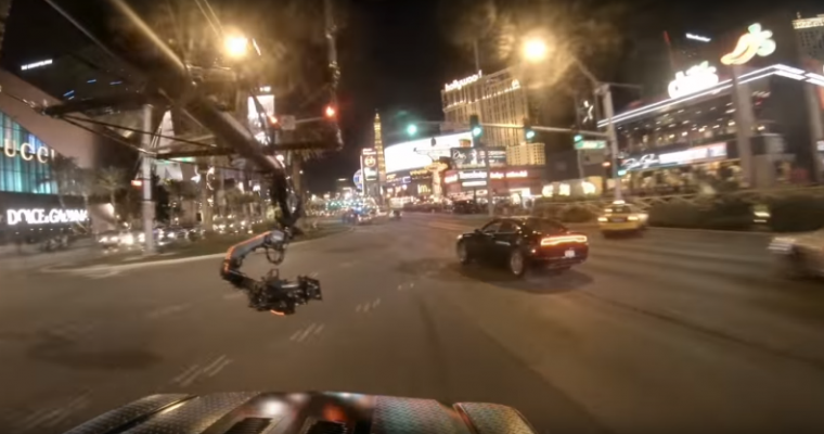 Behind-the-Scenes ‘Jason Bourne’ Footage Shows Car Chase on the Vegas Strip [VIDEO]