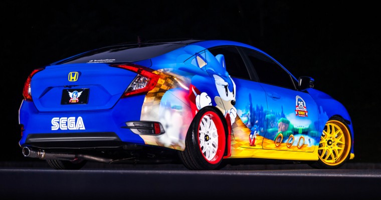 Honda Sonic Civic Debuts at San Diego Comic-Con, Goes Fast