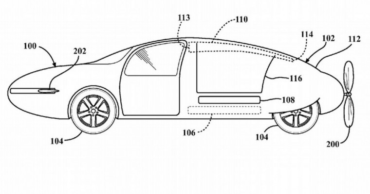 Toyota Teases Us Some More with Another Flying Car Patent