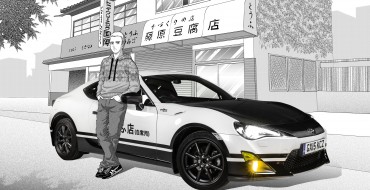 New Toyota GT86 Concept Pays Homage to Initial D