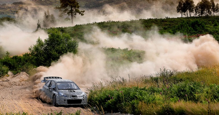 Toyota Yaris Gets Ready for WRC, Shreds Gravel