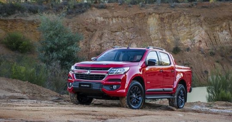 2017 Holden Colorado Revealed at ANZ Stadium