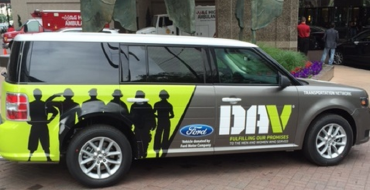 Ford Donates Eight Flex Utility Vehicles to Disabled American Veterans Network