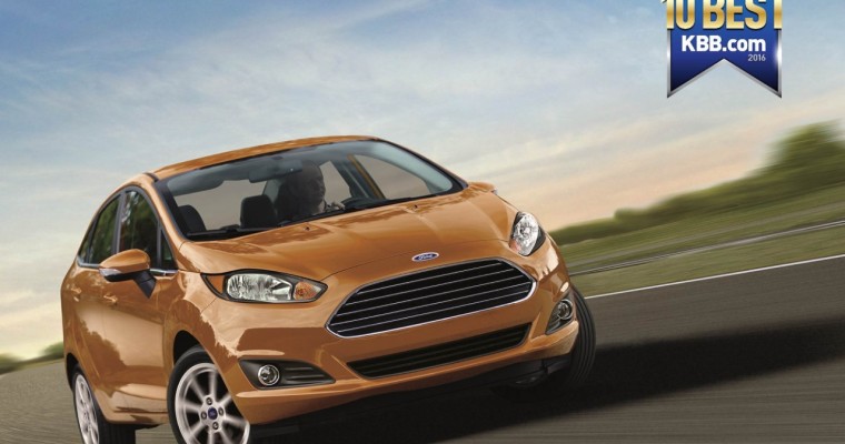 Ford Fiesta Scores KBB.com Best Back-to-School Car Nod for Second Straight Year