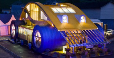 This Former Restaurant in Austria Looks Like a Giant VW Beetle!