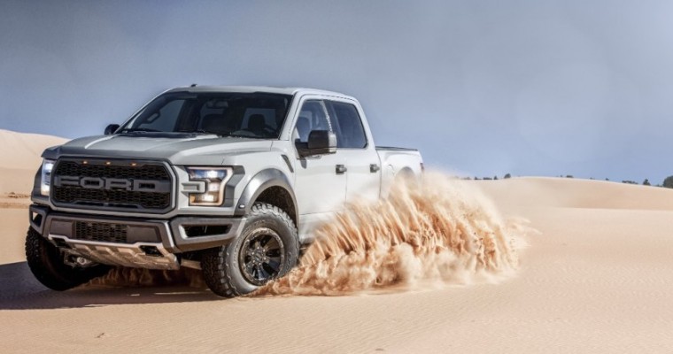 Ford Announces Mind-Blowing 450 Horsepower Rating for 2017 F-150 Raptor