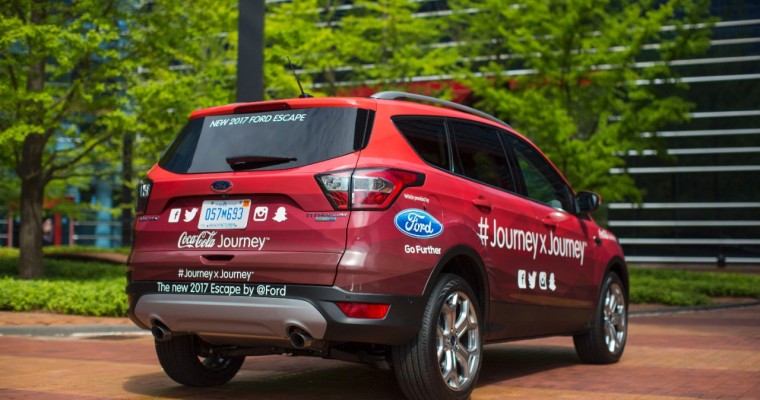 2017 Ford Escape Leads Cross-Country Coca-Cola Journey