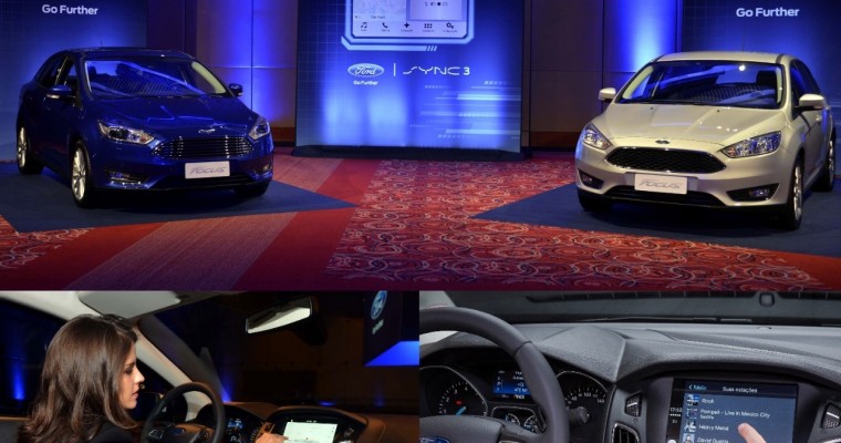 Ford Launches SYNC 3 for Brazil in 2017 Focus