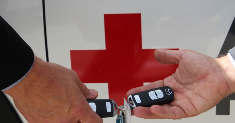 Mazda Once More Donates Vehicles to American Red Cross