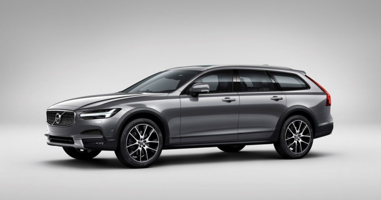 [Photos] Volvo Pulls the Cover Off Its New V90 Cross Country Wagon