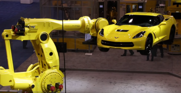 [VIDEO] Watch This Payload Robot Play with a Corvette like a Bath Toy