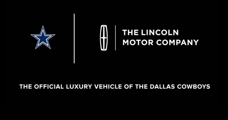 Lincoln Named Official Luxury Vehicle of the Dallas Cowboys