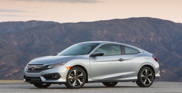2017 Civic Sedan and Coupe Turbocharged and Paired with 6-Speed Manual