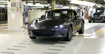 Mazda Begins MX-5 Miata RF Production