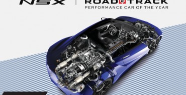 2017 Acura NSX Named Road & Track Magazine’s 2017 Performance Car of the Year