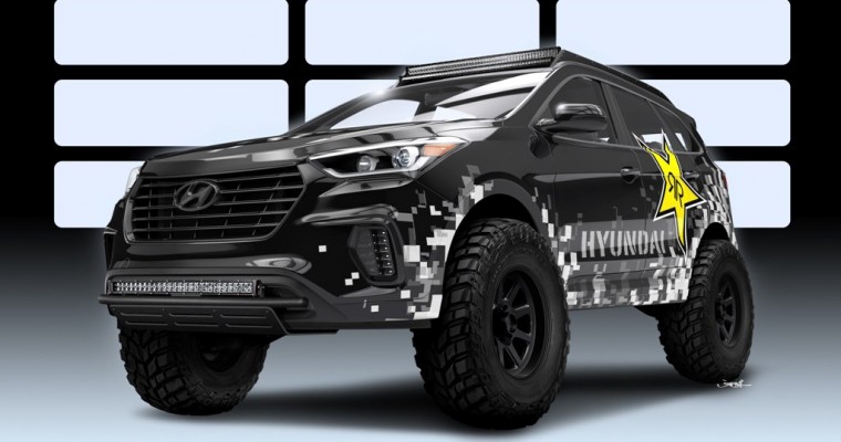 Taller and Turbo-er: Hyundai Santa Fe Gets the Rockstar Treatment