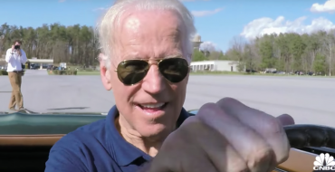 Diamond Joe Biden Gonna Be Ridin’ a Sick Vette Into Sunset
