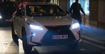 Follow Jude Law and His Lexus RX in a Scavenger Hunt Around London