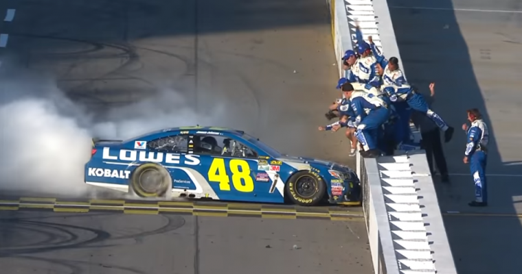 Chevy Driver Jimmie Johnson Picks Up 79th Career Sprint Cup Win at Martinsville