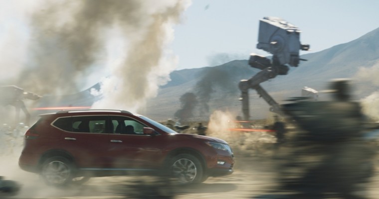 Watch the Nissan Rogue take on the ‘Star Wars’ Empire