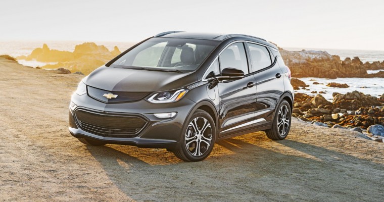 Chevy Bolt Chosen as Finalist for North American Car of the Year