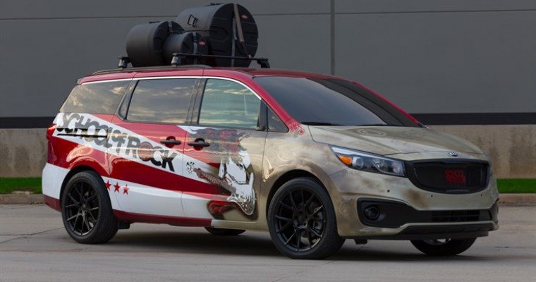 Kia Partners with School of Rock at SEMA