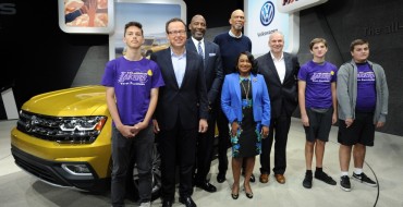 Volkswagen Contributes $30,000 to LA Lakers Charity