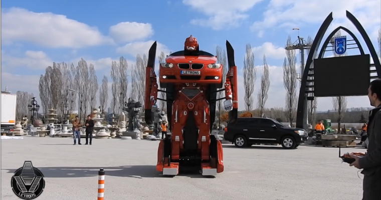 Nostalgia Alert: There is a BMW Transformer