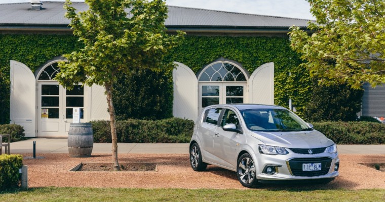 [PHOTOS] Chevy Sonic Heads to Australia Wearing Lion Badge and New Face