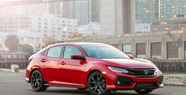 2017 Honda Civic Hatchback Sport, Acura NSX Named 2017 AUTOMOBILE All-Stars