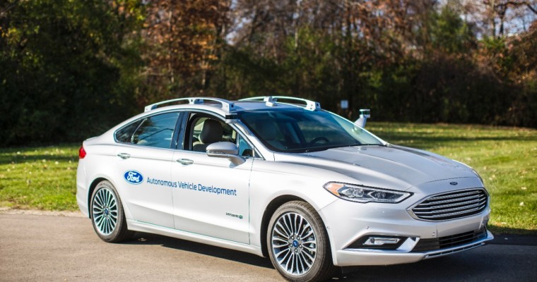 Ford Reveals Next-Gen Fusion Hybrid Autonomous Development Vehicle