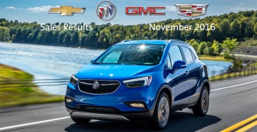 GM Sales Increase 10.2% in November as All Four Brands Make Gains