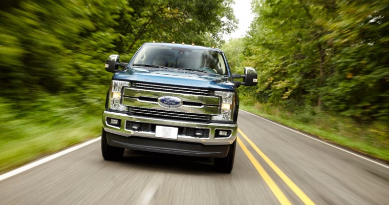 2017 Ford F-250 Super Duty Crew Cab 4×2 Gets Five Stars from NHTSA