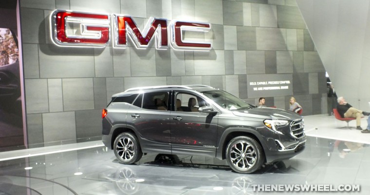 [Photos] 2018 GMC Terrain Takes Center Stage at NAIAS