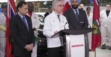 Honda Investing $492 Million in Ontario Manufacturing Plants to Reduce Carbon Footprint